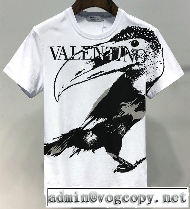2019年春夏のトレンドアイテム リッチな印象に ヴァレンティノ VALENTINO Tシャツ/ティーシャツ 2色可選