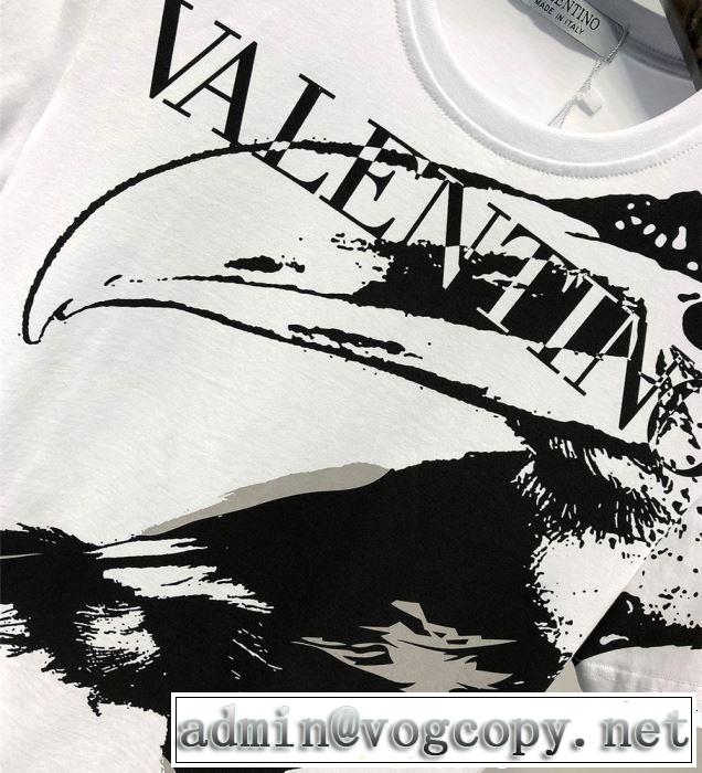 2019年春夏のトレンドアイテム リッチな印象に ヴァレンティノ VALENTINO Tシャツ/ティーシャツ 2色可選