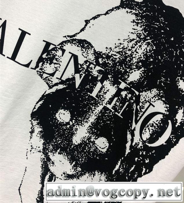 グッと大人っぽい印象に ヴァレンティノ VALENTINO Tシャツ/ティーシャツ 2色可選 2019年春夏流行ファッション