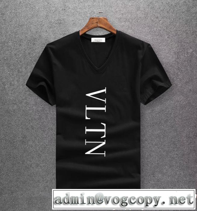 ヴァレンティノ VALENTINO Tシャツ/ティーシャツ 3色可選 2019年夏の一押しファッションアイテム 大胆なデザイン