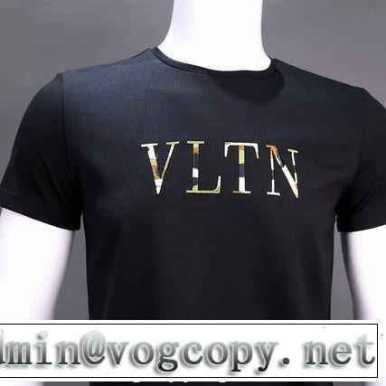 きちんと感をプラス ヴァレンティノ VALENTINO Tシャツ/ティーシャツ 2色可選 春夏の流行り2019新品