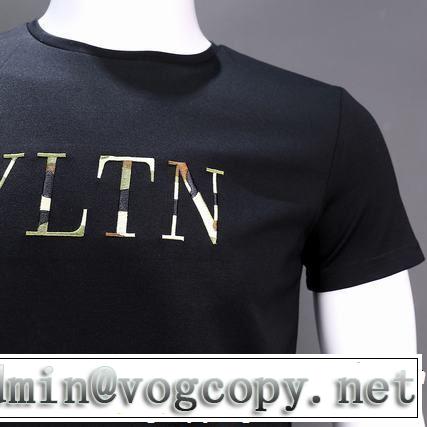 きちんと感をプラス ヴァレンティノ VALENTINO Tシャツ/ティーシャツ 2色可選 春夏の流行り2019新品