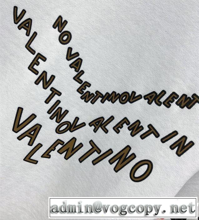 ヴァレンティノ VALENTINO Tシャツ/ティーシャツ 2色可選 大人カジュアル夏ファッション2019 抜け感スゴイ