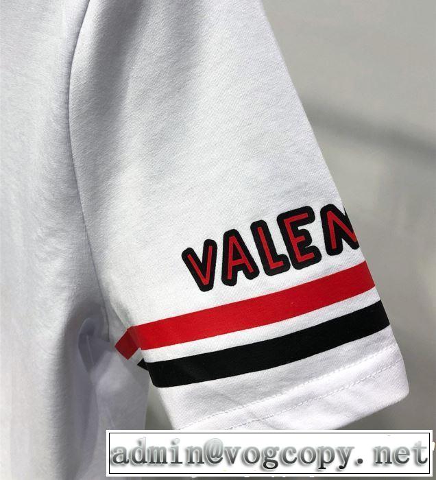 ヴァレンティノ VALENTINO Tシャツ/ティーシャツ 2色可選 大人カジュアル夏ファッション2019 抜け感スゴイ