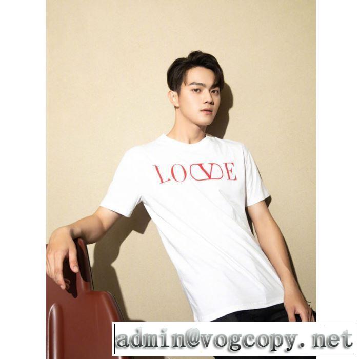 2019限定 男性に人気 Tシャツ/半袖ヴァレンティノいろいろ選べる  VALENTINO 3色可選