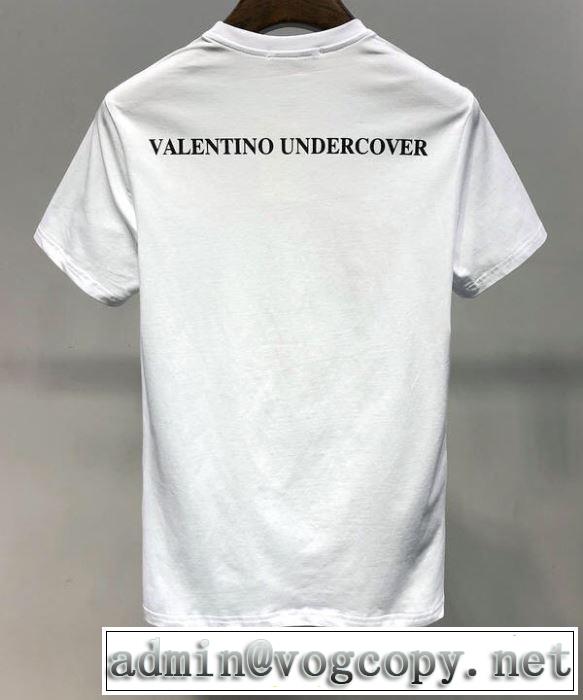 すごく稀少カラー  Tシャツ/半袖ヴァレンティノ超あたたかい VALENTINO 2色可選 2019春夏の大注目トレンド