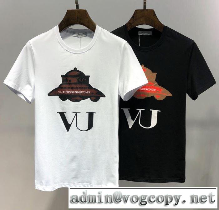 VALENTINO 2色可選 Tシャツ/半袖特価セール ヴァレンティノ  2019春夏も引き続き人気セール