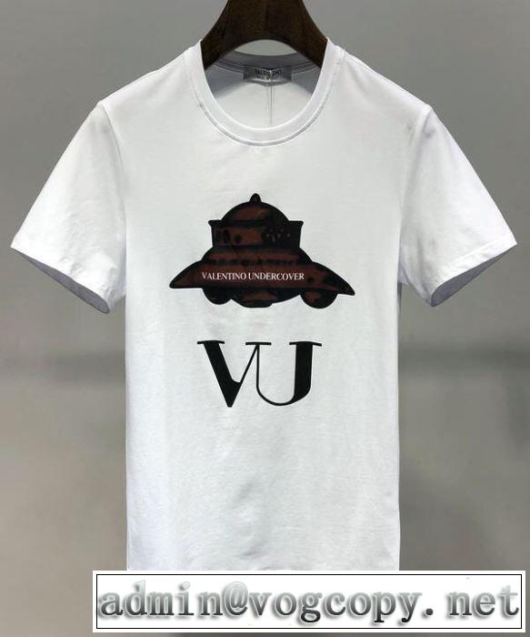 VALENTINO 2色可選 Tシャツ/半袖特価セール ヴァレンティノ  2019春夏も引き続き人気セール