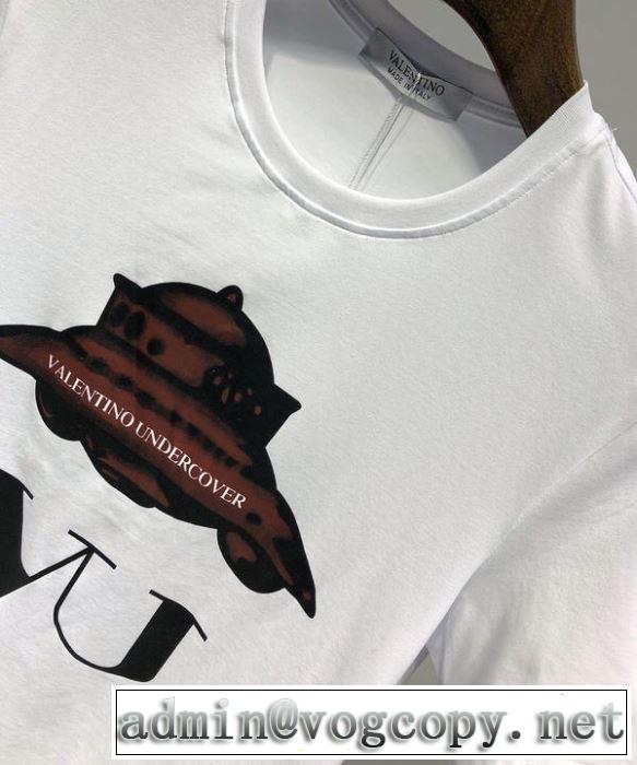 VALENTINO 2色可選 Tシャツ/半袖特価セール ヴァレンティノ  2019春夏も引き続き人気セール