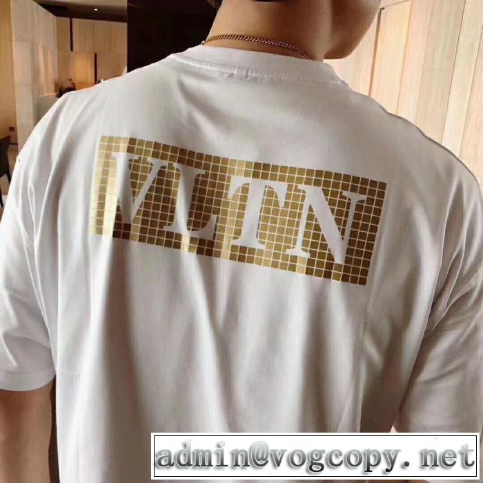 完売在庫確保  Tシャツ/半袖ヴァレンティノ春夏の流行り2019新品  VALENTINO 2色可選