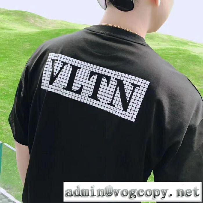 完売在庫確保  Tシャツ/半袖ヴァレンティノ春夏の流行り2019新品  VALENTINO 2色可選