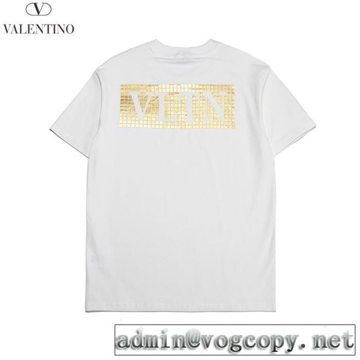 完売在庫確保  Tシャツ/半袖ヴァレンティノ春夏の流行り2019新品  VALENTINO 2色可選