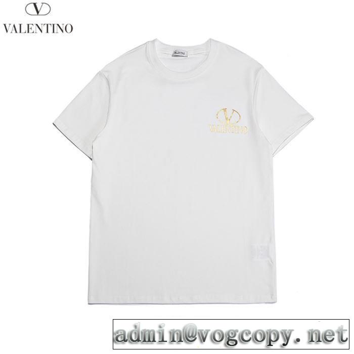 完売在庫確保  Tシャツ/半袖ヴァレンティノ春夏の流行り2019新品  VALENTINO 2色可選
