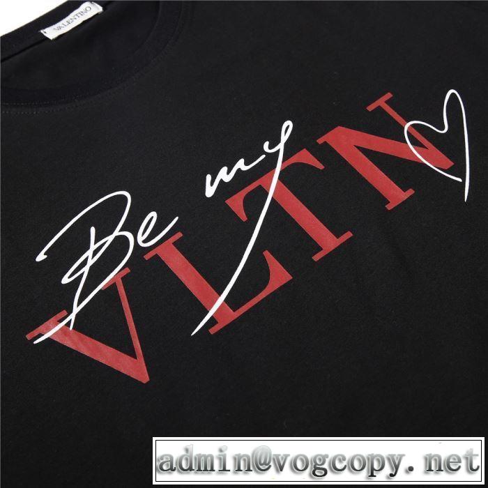 NEW素敵  Tシャツ/半袖ヴァレンティノ2019春夏も引き続き人気セール  VALENTINO 2色可選 人気商品