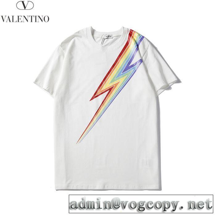 ヴァレンティノ2019夏ファション新品 VALENTINO 2色可選  Tシャツ/半袖 いろいろ選べる