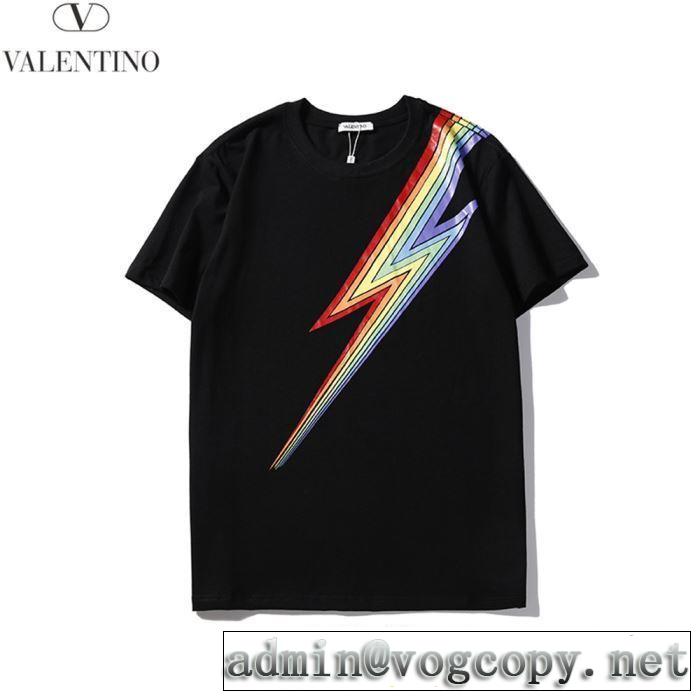ヴァレンティノ2019夏ファション新品 VALENTINO 2色可選  Tシャツ/半袖 いろいろ選べる