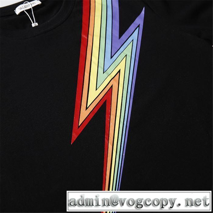 ヴァレンティノ2019夏ファション新品 VALENTINO 2色可選  Tシャツ/半袖 いろいろ選べる