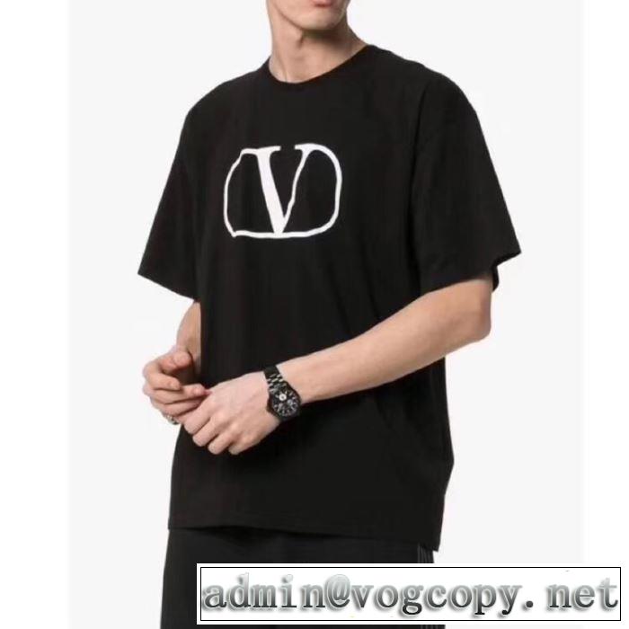 新作限定早い者勝ち 【2019春夏】最新コレクション Tシャツ/半袖ヴァレンティノ VALENTINO 2色可選