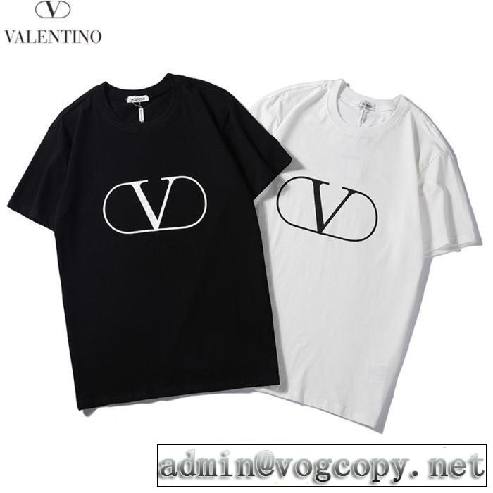 新作限定早い者勝ち 【2019春夏】最新コレクション Tシャツ/半袖ヴァレンティノ VALENTINO 2色可選