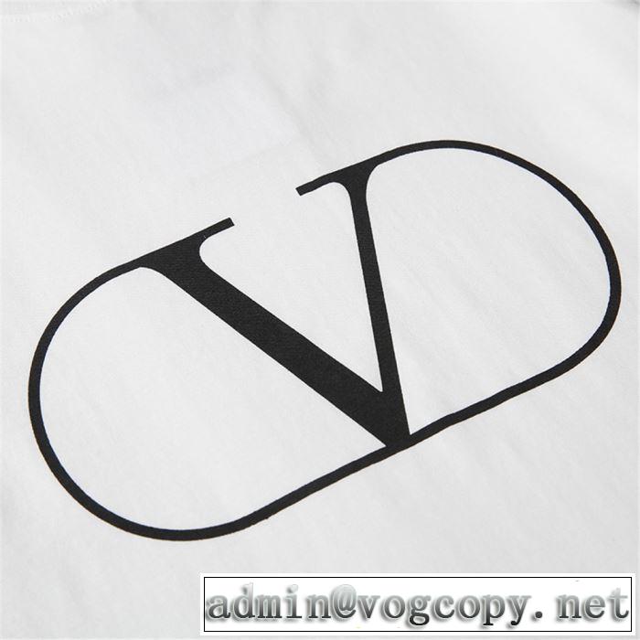 新作限定早い者勝ち 【2019春夏】最新コレクション Tシャツ/半袖ヴァレンティノ VALENTINO 2色可選
