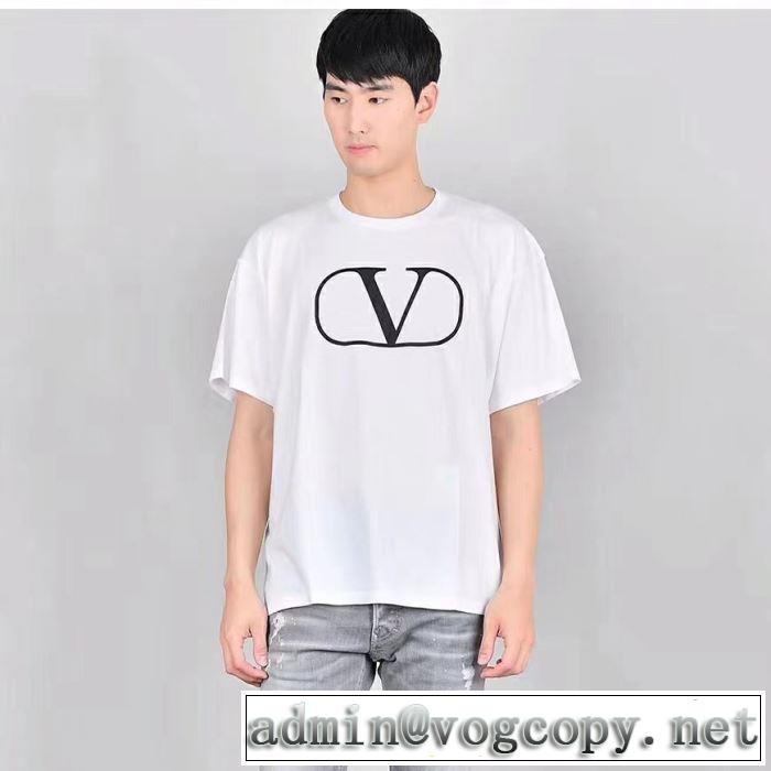 新作限定早い者勝ち 【2019春夏】最新コレクション Tシャツ/半袖ヴァレンティノ VALENTINO 2色可選