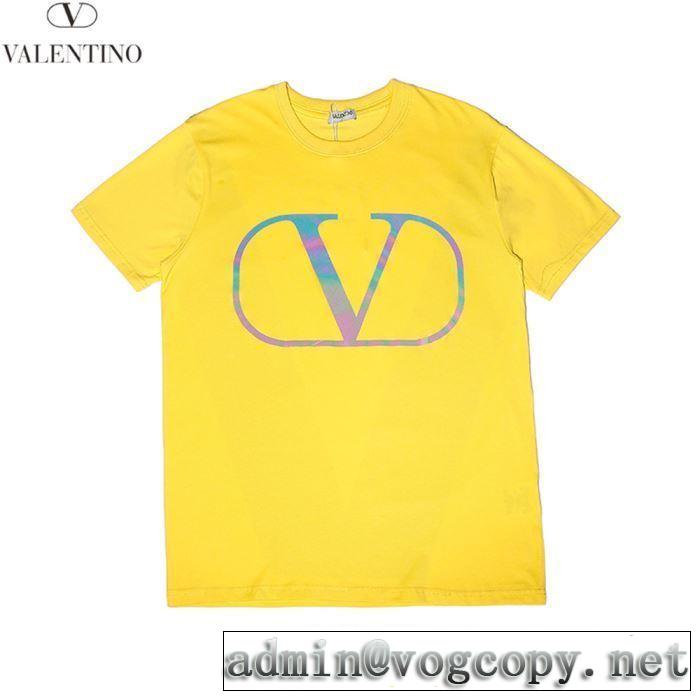 2019夏ファション新品  Tシャツ/半袖ヴァレンティノ手持ち在庫あり海外セレブ愛用 VALENTINO 4色可選