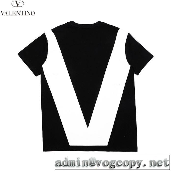 2019夏ファション新品  Tシャツ/半袖ヴァレンティノ手持ち在庫あり海外セレブ愛用 VALENTINO 4色可選