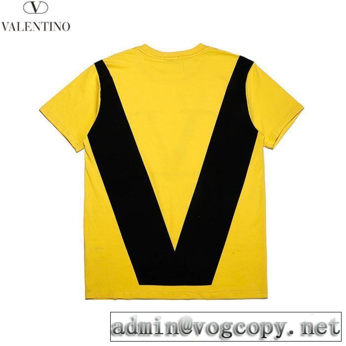 2019夏ファション新品  Tシャツ/半袖ヴァレンティノ手持ち在庫あり海外セレブ愛用 VALENTINO 4色可選