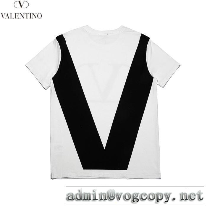 2019夏ファション新品  Tシャツ/半袖ヴァレンティノ手持ち在庫あり海外セレブ愛用 VALENTINO 4色可選