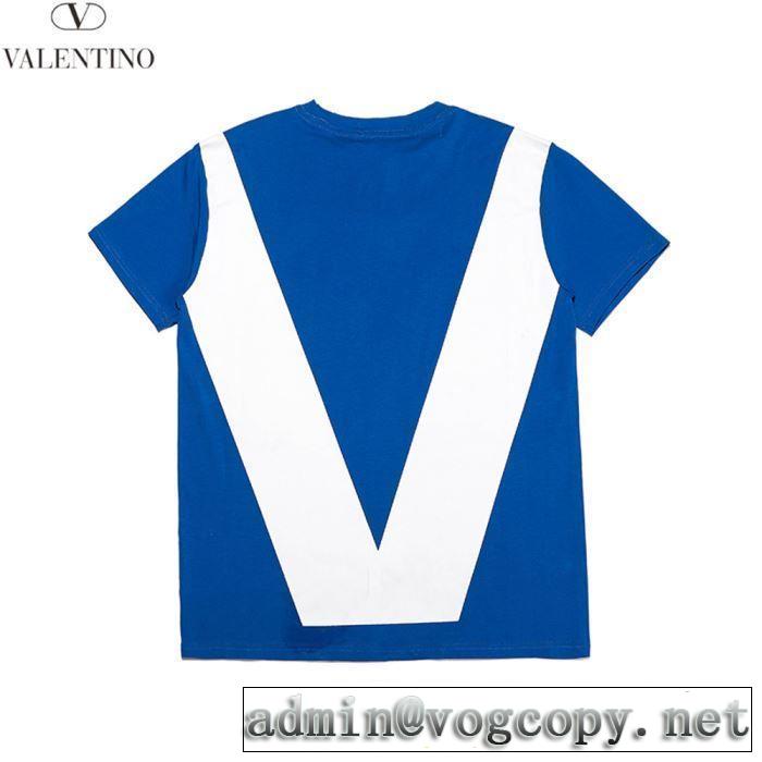 2019夏ファション新品  Tシャツ/半袖ヴァレンティノ手持ち在庫あり海外セレブ愛用 VALENTINO 4色可選