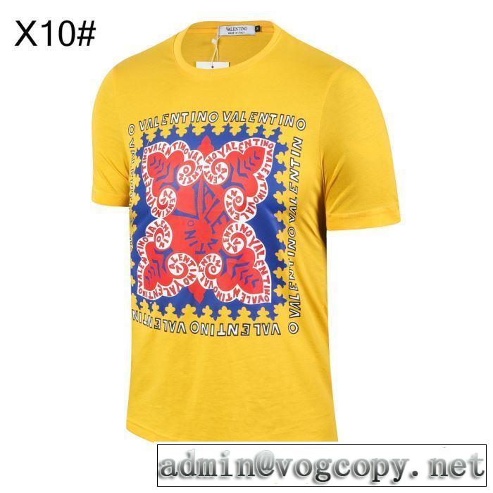 ヴァレンティノ VALENTINO 3色可選 今年春夏ファション流行り Tシャツ/半袖 2019夏ファション新品