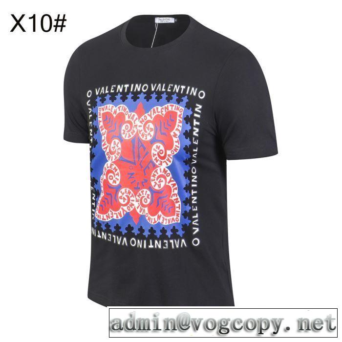 ヴァレンティノ VALENTINO 3色可選 今年春夏ファション流行り Tシャツ/半袖 2019夏ファション新品
