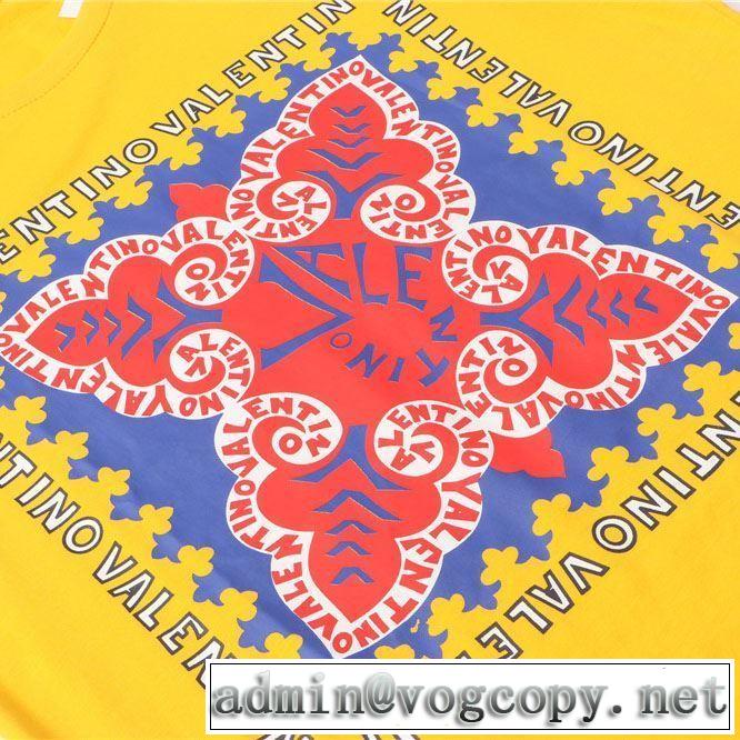 ヴァレンティノ VALENTINO 3色可選 今年春夏ファション流行り Tシャツ/半袖 2019夏ファション新品