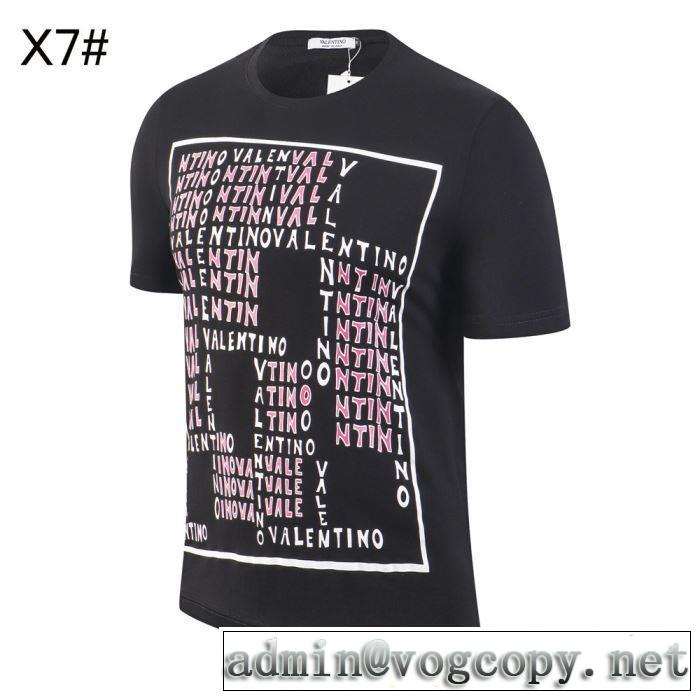 大注目日本未入荷 3色可選 Tシャツ/半袖ヴァレンティノ2019夏ファション新品  VALENTINO