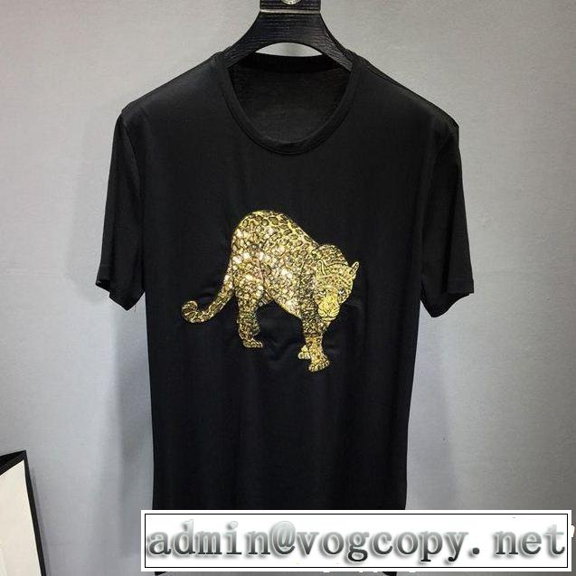 2019年の夏のマスト 今季トレンドの限定アイテム VERSACE ヴェルサーチ 半袖Tシャツ