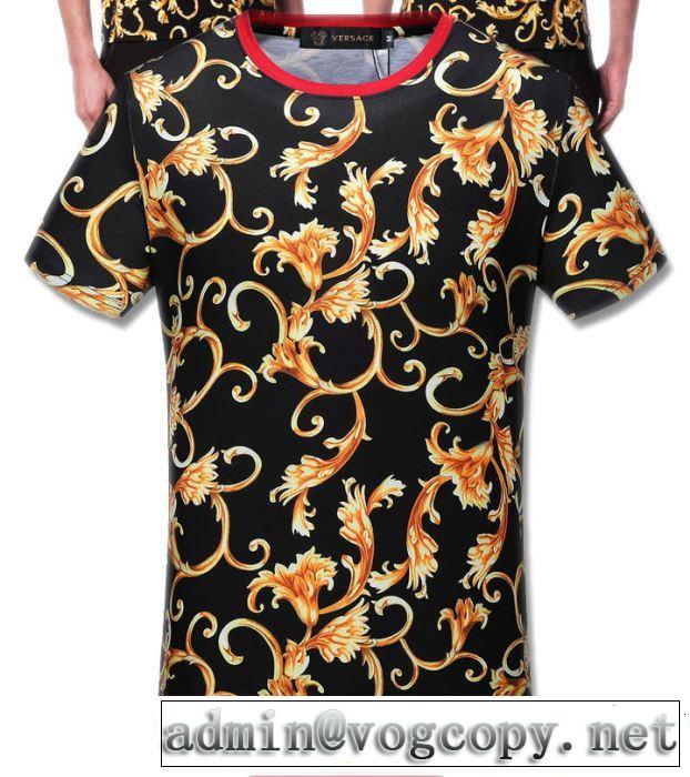 抜け感のある夏着物 春夏らしい華やか VERSACE ヴェルサーチ 半袖Tシャツ ぐっと鮮度がアップ
