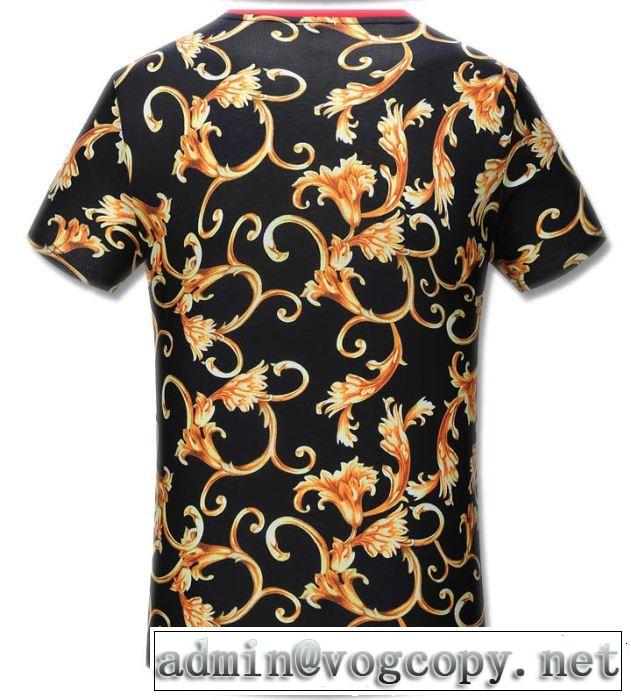 抜け感のある夏着物 春夏らしい華やか VERSACE ヴェルサーチ 半袖Tシャツ ぐっと鮮度がアップ