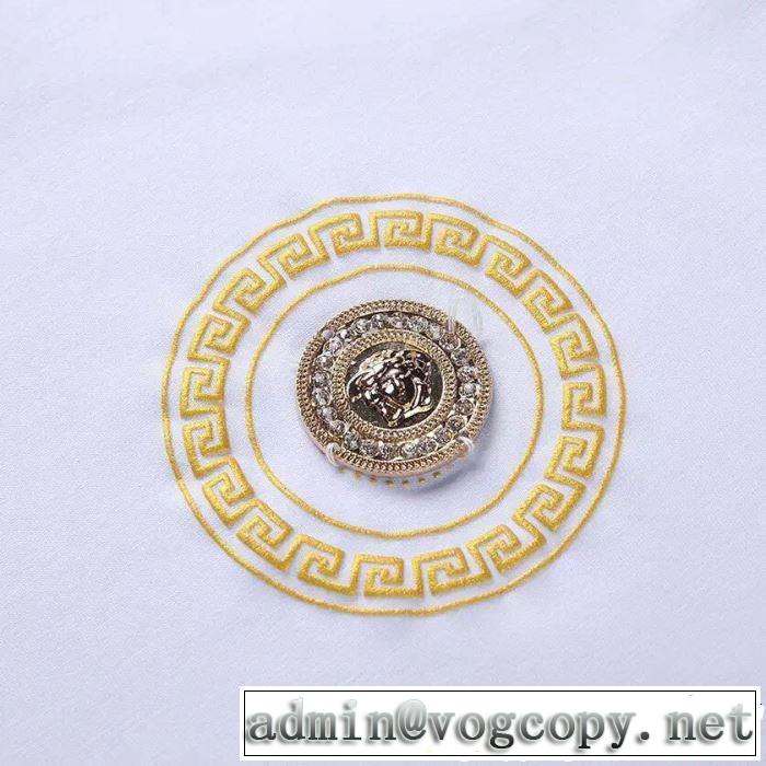 2019年最新ファッション ヴェルサーチVERSACE Tシャツ/ティーシャツ 3色可選 きれいめ派に上質