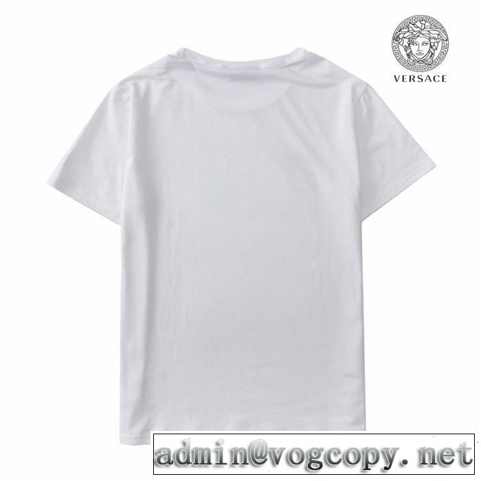 Tシャツ/ティーシャツ 2色可選 春夏に役立つカジュアル ヴェルサーチVERSACE 2019春夏トレンドアイテム