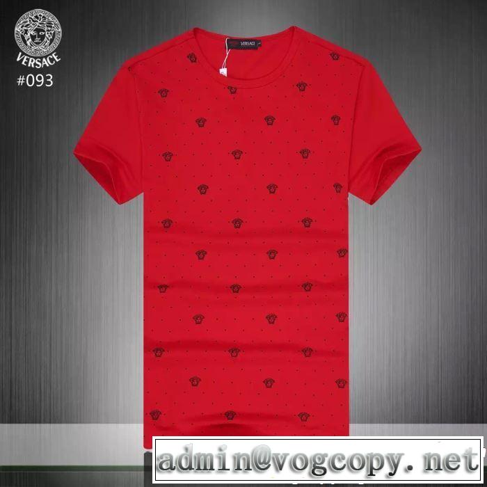 2019年春夏のトレンドアイテム ヴェルサーチVERSACE Tシャツ/ティーシャツ 3色可選 ぐっと鮮度がアップ
