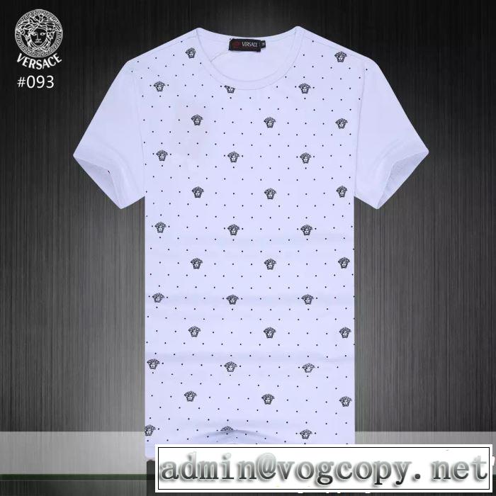 2019年春夏のトレンドアイテム ヴェルサーチVERSACE Tシャツ/ティーシャツ 3色可選 ぐっと鮮度がアップ