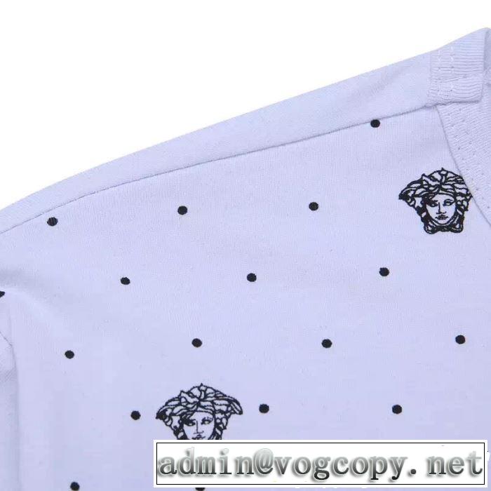 2019年春夏のトレンドアイテム ヴェルサーチVERSACE Tシャツ/ティーシャツ 3色可選 ぐっと鮮度がアップ