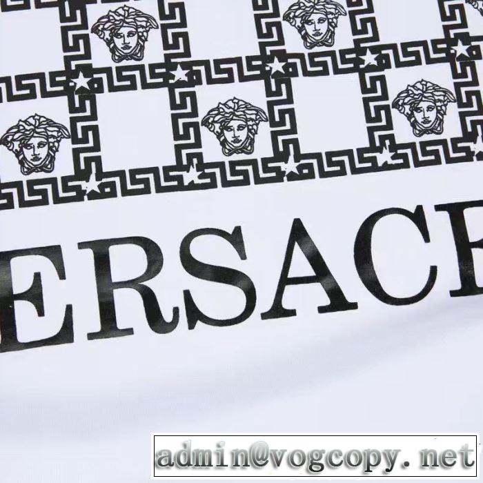 ヴェルサーチVERSACE 夏にぴったり限定アイテム Tシャツ/ティーシャツ 2019即旬な装いに 3色可選