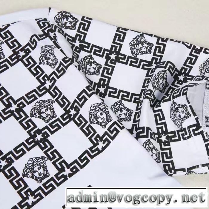 ヴェルサーチVERSACE 夏にぴったり限定アイテム Tシャツ/ティーシャツ 2019即旬な装いに 3色可選