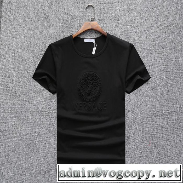 Tシャツ/ティーシャツ 【2019春夏】最新コレクション 2色可選 今シーズン人気のアイテム ヴェルサーチVERSACE