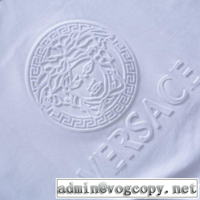 Tシャツ/ティーシャツ 【2019春夏】最新コレクション 2色可選 今シーズン人気のアイテム ヴェルサーチVERSACE