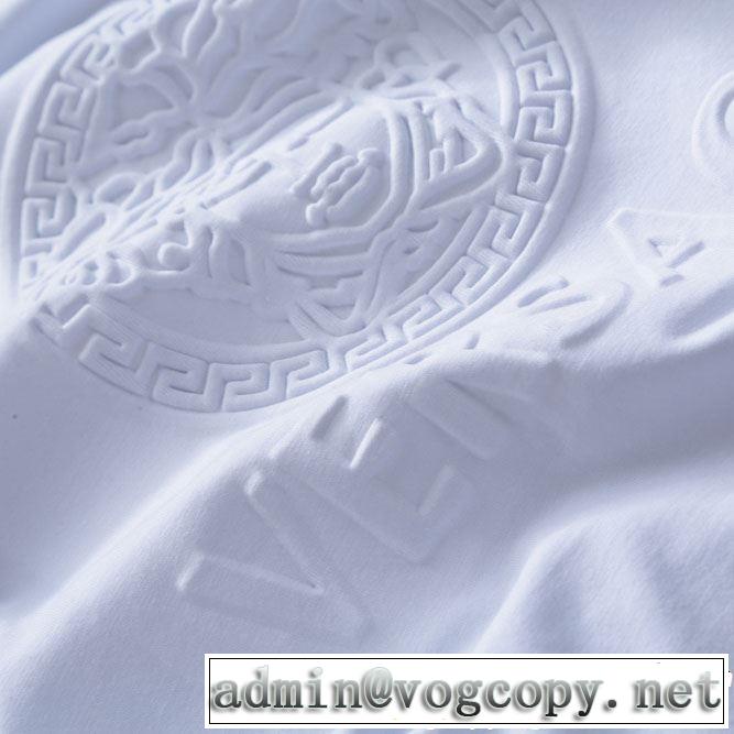 Tシャツ/ティーシャツ 【2019春夏】最新コレクション 2色可選 今シーズン人気のアイテム ヴェルサーチVERSACE