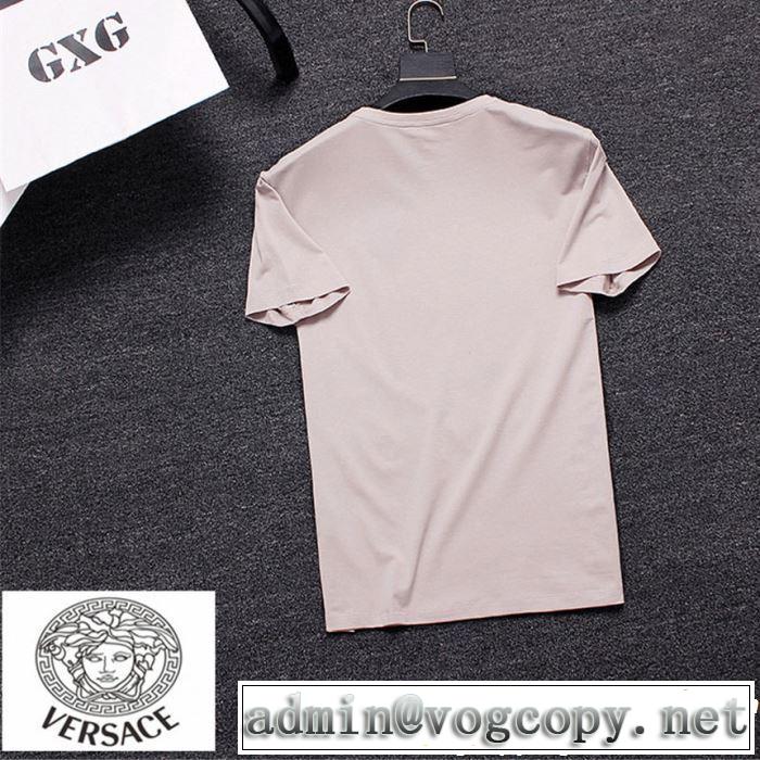 大人のカジュアルスタイル ヴェルサーチVERSACE Tシャツ/ティーシャツ 2019SSのトレンド商品 2色可選
