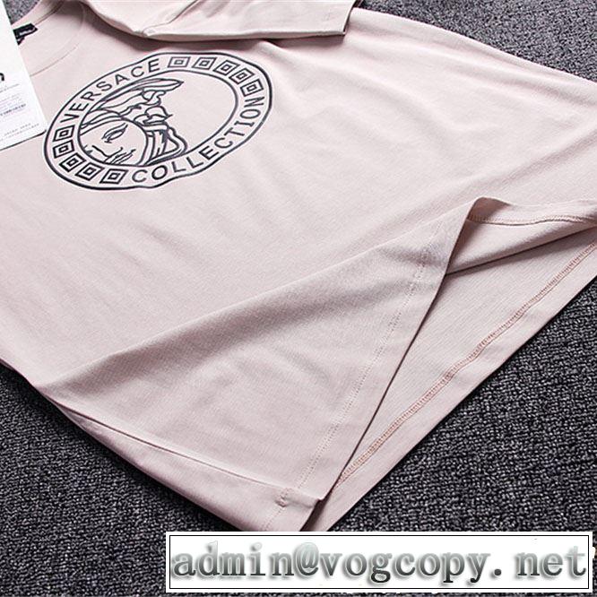 大人のカジュアルスタイル ヴェルサーチVERSACE Tシャツ/ティーシャツ 2019SSのトレンド商品 2色可選