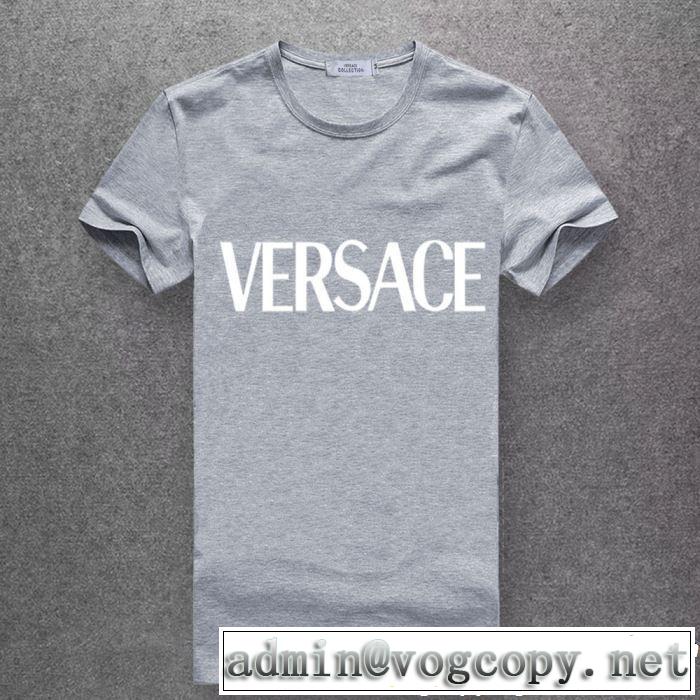 知的優秀アイテム ヴェルサーチVERSACE 2019年春夏流行ファッション Tシャツ/ティーシャツ 多色可選
